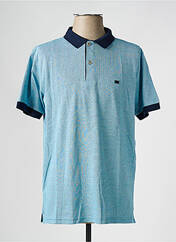 Polo bleu BROWN JURY pour homme seconde vue