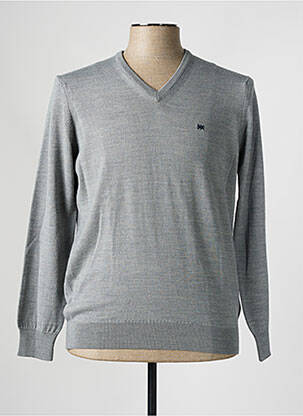 Pull gris BROWN JURY pour homme