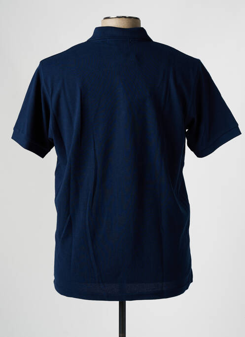 T-shirt broderie manches courtes bleu BROWN JURY homme
