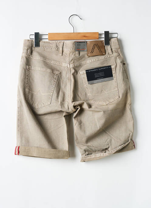 Bermuda marron ALBERTO pour homme