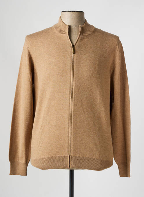 Gilet manches longues marron BROWN JURY pour homme