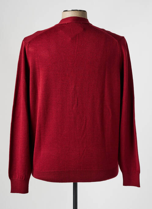 Gilet manches longues rouge BROWN JURY pour homme