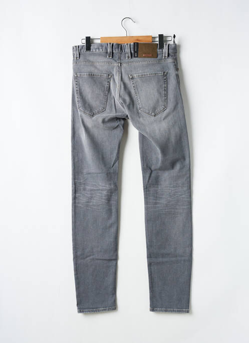 Jeans coupe slim gris ALBERTO pour homme