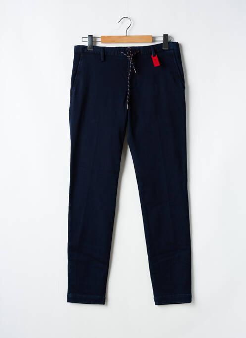 Pantalon chino bleu ALBERTO pour homme