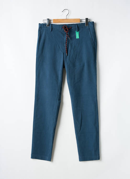 Pantalon chino bleu ALBERTO pour homme
