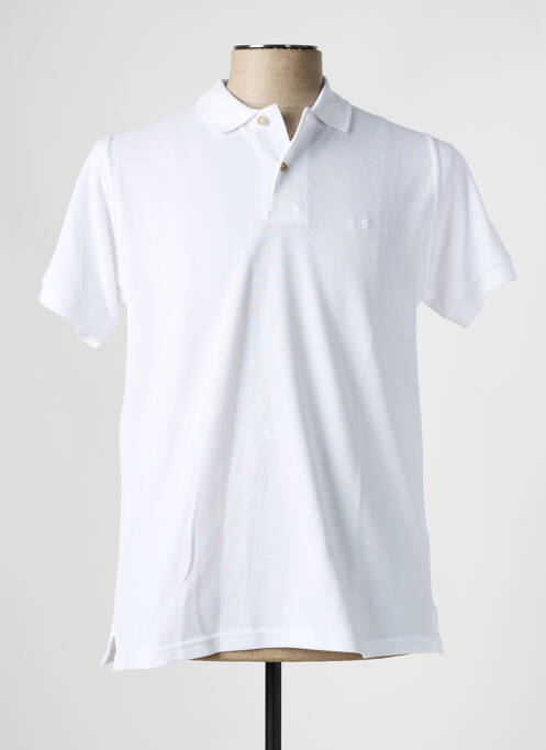 Polo blanc BROWN JURY pour homme