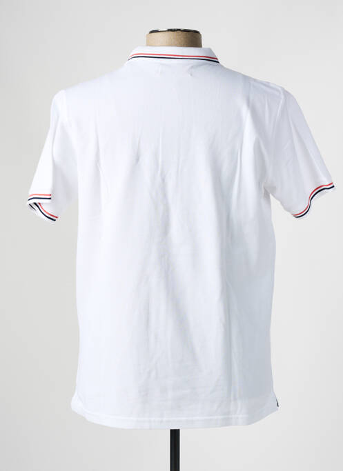 Polo blanc BROWN JURY pour homme
