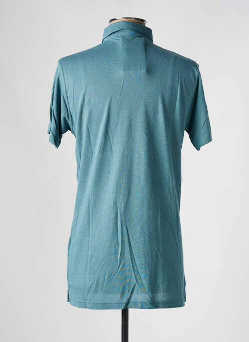 Polo bleu BROWN JURY pour homme