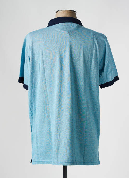 Polo bleu BROWN JURY pour homme