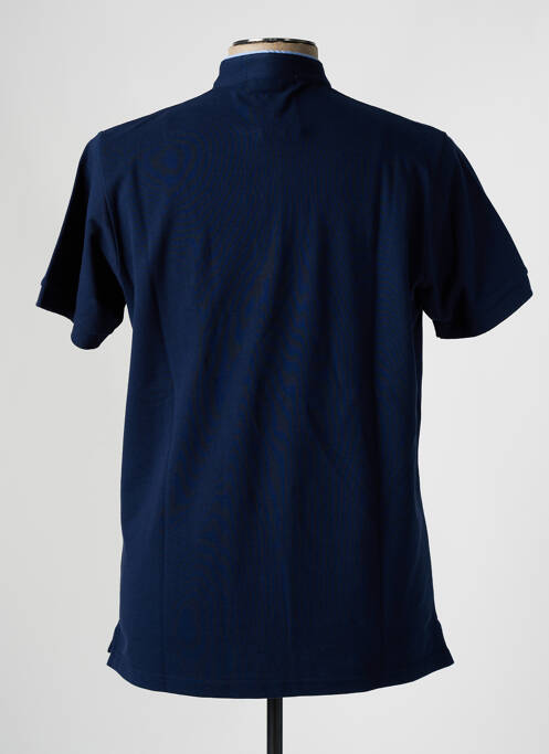 Polo bleu BROWN JURY pour homme