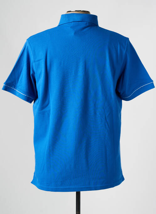 Polo bleu BROWN JURY pour homme