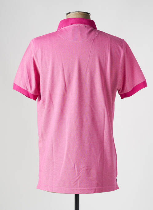 Polo rose BROWN JURY pour homme