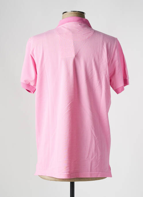 Polo rose BROWN JURY pour homme