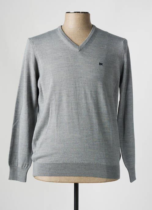 Pull gris BROWN JURY pour homme