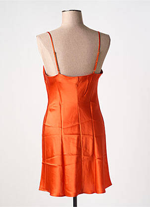 Nuisette/combinette col v orange MARJOLAINE femme