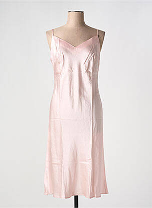 Nuisette/combinette col v rose MARJOLAINE femme