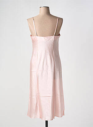 Nuisette/combinette col v rose MARJOLAINE femme