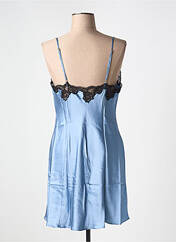 Nuisette/combinette bleu MARJOLAINE pour femme seconde vue