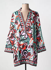 Robe courte rouge MARJOLAINE pour femme seconde vue