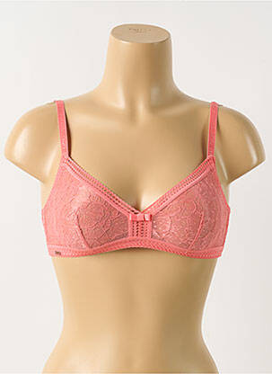 Soutien-gorge sans armature haut soutien-gorge emboitant orange LOU femme