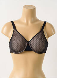 Soutien-gorge légère et transparente haut soutien-gorge emboitant noir CHANTELLE femme