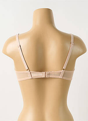Soutien-gorge effet matière satinée haut soutien-gorge emboitant chair LOU femme