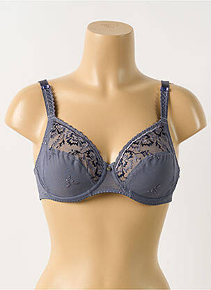 Soutien-gorge légère et transparente haut soutien-gorge emboitant gris CHANTELLE femme
