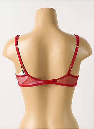 Soutien-gorge légère et transparente haut soutien-gorge emboitant rouge MARIE JO femme