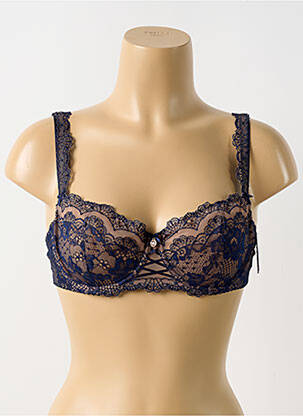 Soutien-gorge bretelle multi position haut soutien-gorge balconnet bleu AUBADE femme