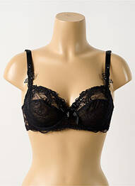Soutien-gorge bretelle multi position haut soutien-gorge balconnet noir LISE CHARMEL femme