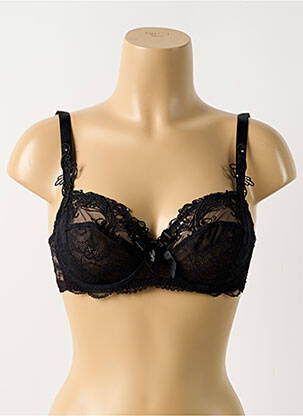 Soutien-gorge bretelle multi position haut soutien-gorge balconnet noir LISE CHARMEL femme