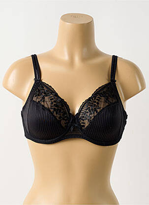 Soutien-gorge légère et transparente haut soutien-gorge emboitant noir CHANTELLE femme