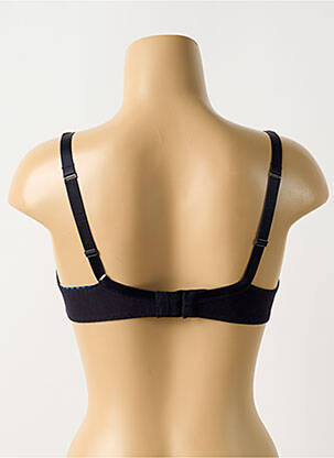 Soutien-gorge broderie haut soutien-gorge emboitant bleu MAISON LEJABY femme