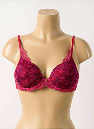Soutien-gorge broderie haut soutien-gorge moulé rose MARIE JO femme