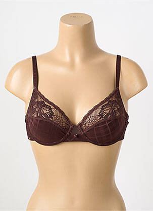 Soutien-gorge haut soutien-gorge emboitant haut soutien-gorge emboitant marron LOU femme
