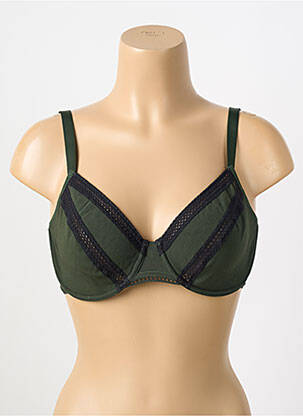 Soutien-gorge sans armature sans armature vert LOU femme