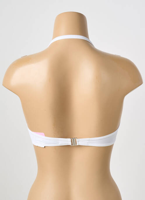 Haut de maillot de bain haut bandeau haut bandeau blanc ANTIGEL femme