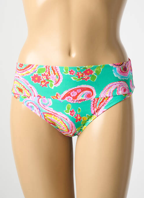 Bas de maillot de bain vert ANTIGEL pour femme