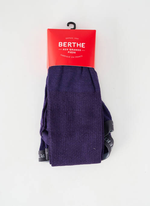 Collants violet BERTHE AUX GRANDS PIEDS pour femme
