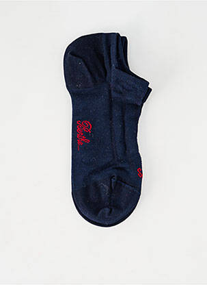 Chaussettes stretch bleu BERTHE AUX GRANDS PIEDS femme