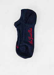 Chaussettes bleu BERTHE AUX GRANDS PIEDS pour femme seconde vue