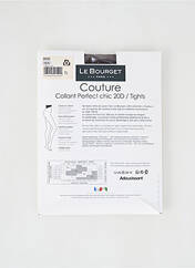 Collants gris LE BOURGET pour femme seconde vue