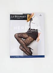 Collants noir LE BOURGET pour femme seconde vue