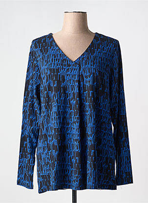 T-shirt manches longues manches longues bleu CISO femme