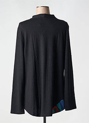 T-shirt manches longues manches longues noir ALEMBIKA femme