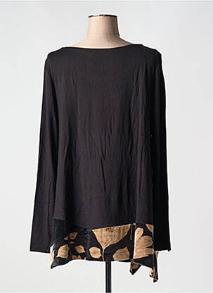 T-shirt manches longues manches longues noir ALEMBIKA femme