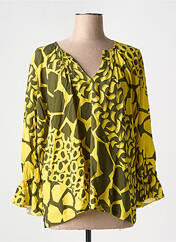 Blouse jaune FRANCK ANNA pour femme seconde vue