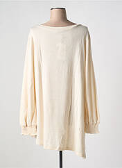Pull tunique beige SEMIOLOGY pour femme seconde vue