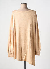 Pull tunique orange SEMIOLOGY pour femme seconde vue