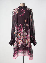 Robe mi-longue violet MAT. pour femme seconde vue